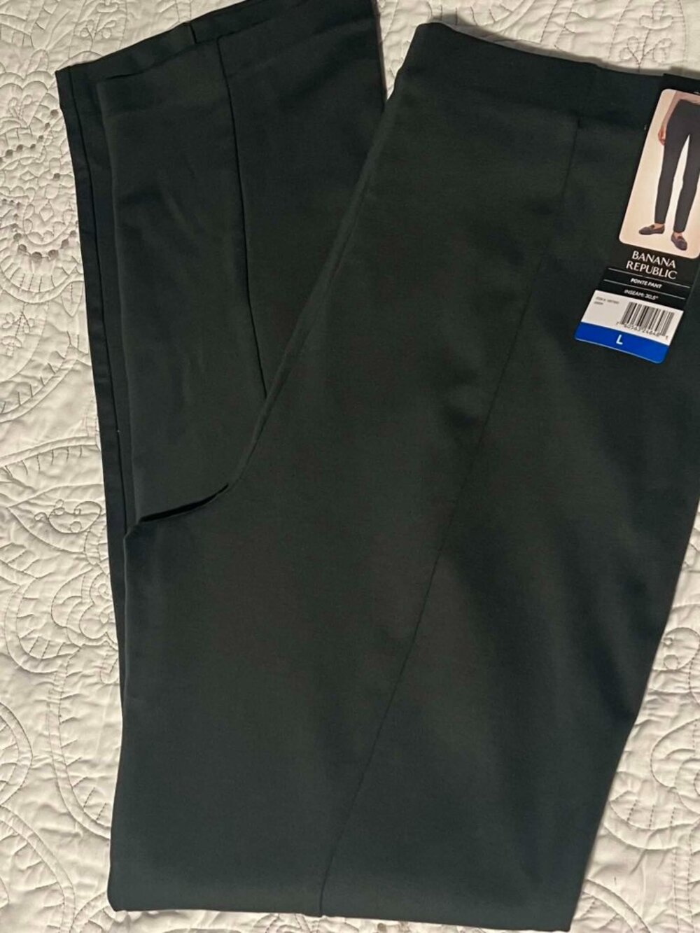 Banana Republic Ponte Pant Stretch Knit Flattering Fit Size L - Picture 7 of 7